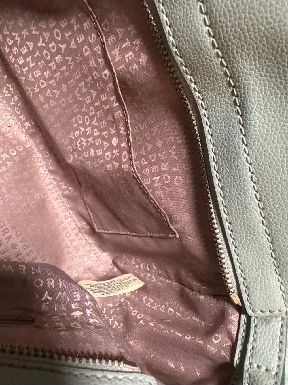 Kate Spade Patterson Drive satchel w/ matching wallet